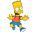 Bart Simpson 03 Scare Icon 32x32 png